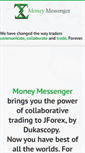 Mobile Screenshot of moneymessenger.in